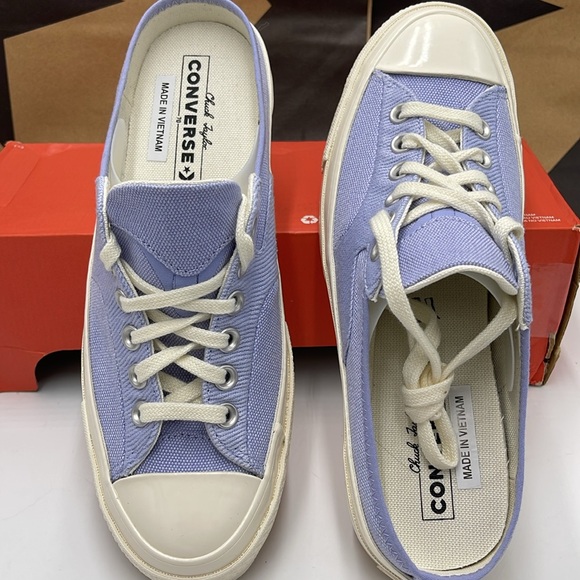 Converse WMNS Chuck 70 Mule 'Serene Sapphire' A00539C Lavender Sneakers - Picture 12 of 16